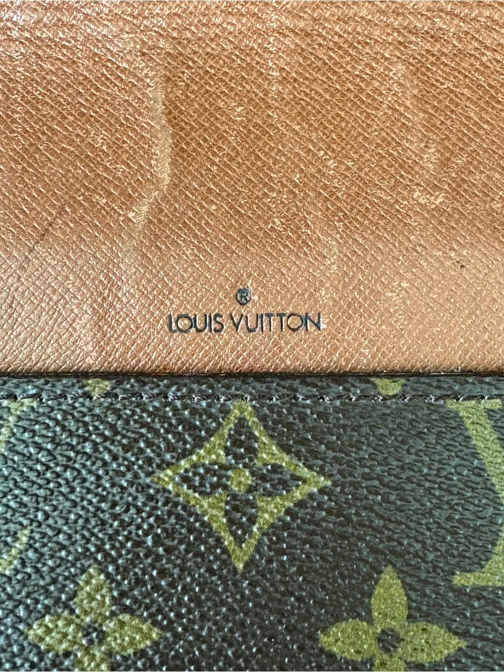 Louis Vuitton Monogram Porte Canvas Envelope Briefcase KEY INCLUDED